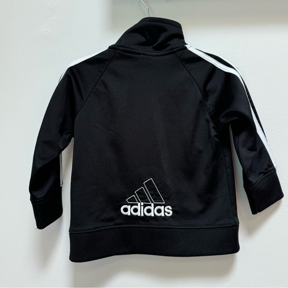 adidas Other - Adidas Black and White Infant 2-piece track suit‎ size 12 months